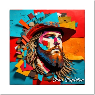 Chris Stapleton // Paper Art Posters and Art